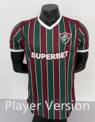 (S-3XL) Player Version 26-27 Fluminense de Feira Home Red&Green Thailand Soccer Jersey AAA-5668