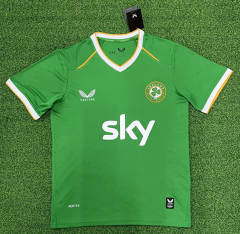 (S-4XL) 26-27 Ireland Home Green Thailand Soccer Jersey AAA-403