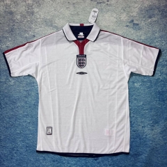 Retro Version 04-05 England Home White Thailand Soccer Jersey AAA-6590