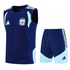 26-27 Argentina Royal Blue Thailand Soccer Vest Uniform-4627