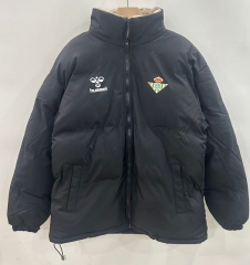 25-26 Real Betis Black Cotton Coat-0255