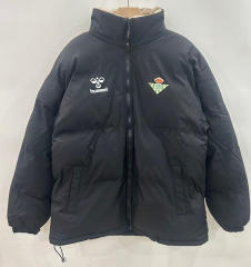 25-26 Real Betis Black Cotton Coat-0255