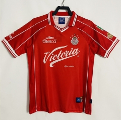 Retro Version 99-00 Deportivo Toluca FC Home Red Thailand Soccer Jersey AAA-811