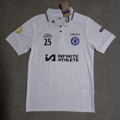 25-26 Chelsea White Thailand Polo Shirt-4728