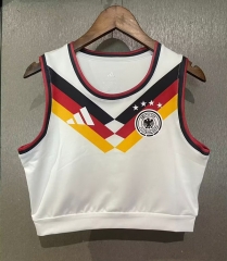 (S-XL) 2026 Germany Home White Women Thailand Soccer Vest Jersey AAA-5698