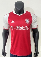 Retro Version 03-04 Bayern München Home Red Thailand Soccer Jersey AAA-0871