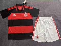 26-27 Flamengo Home Red&Black Soccer Uniform-718