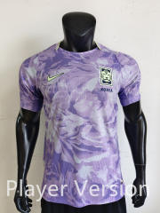 Player Version 26-27 Korea Republic Away Purple Thailand Soccer Jersey AAA-0871