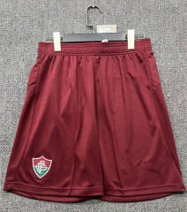 26-27 Fluminense Football Club Away Red Thailand Soccer Shorts-718