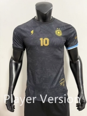 Player Version 26-27 Argentina (MARADONA  #10) Black Thailand Soccer Jersey AAA-SJ