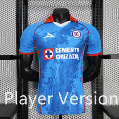 Player Version 26-27 Cruz Azul Blue Thailand Soccer Jersey AAA-888