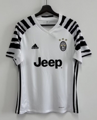 Retro version 16-17 Juventus 2nd Away White Thailand Soccer Jersey AAA-2483