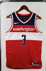 2023 Washington Wizards Red #3 NBA Jersey-311