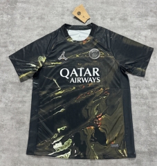 (S-4XL) 25-26 Night Edition Paris Black Thailand Soccer Jersey-4506