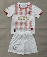 26-27 PSV Eindhoven 4th Away White&Red Soccer Uniform-AY