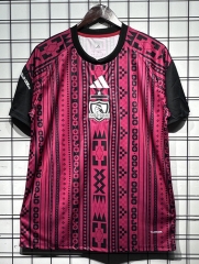 (S-4XL) 26-27 Colo-Colo Red Thailand Training Soccer Jersey AAA-GB