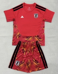 26-27 Japan Goalkeeper Red Soccer Uniform-AY