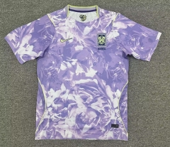 (S-4XL) 2026 World Cup Korea Republic Away Purple Thailand Soccer Jersey AAA-512