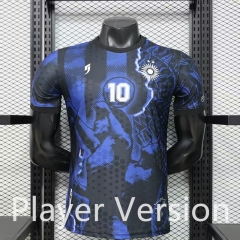 (S-3XL) Player Version 26-27 Argentina (MARADONA  #10) Blue&Black Thailand Soccer Jersey AAA-888