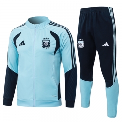 26-27 Argentina Sky Blue Thailand Soccer Jacket Uniform-815