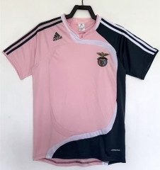 Retro Version 2007-2008 Benfica Away Pink Thailand Soccer Jersey AAA-811