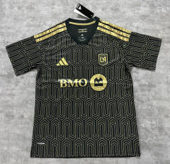 (S-4XL) 26-27 Los Angeles FC Home Black&Yellow Thailand Soccer Jersey AAA-4506