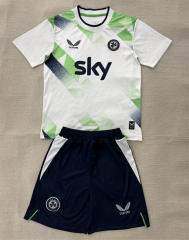 26-27 Ireland Away White&Green Soccer Uniform-AY