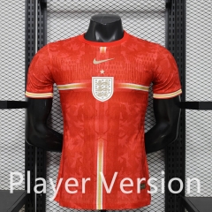 Player Version 26-27 Special Version England Red&Orange Thailand Soccer Jersey AAA-888
