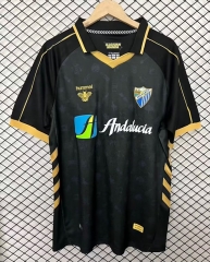 (S-4XL) 26-27 Retro Version Málaga CF Black Thailand Soccer-2044