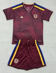 26-27 Venezuela Home Red Soccer Uniform-AY
