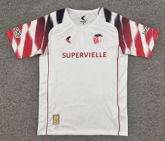 (S-4XL) 26-27 Estudiantes de La Plata Away White Thailand Soccer Jersey AAA-512