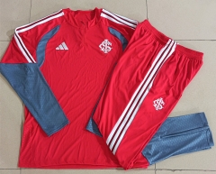 26-27 Brazil SC Internacional Red Thailand Soccer Tracksuit-815