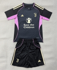 26-27 Concept Version Juventus Black Soccer Uniform-AY