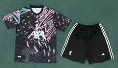 26-27 Special Version Liverpool Black Soccer Uniform-6748
