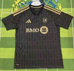 (S-4XL) 26-27 Los Angeles FC Home Black Thailand Soccer Jersey AAA-5303