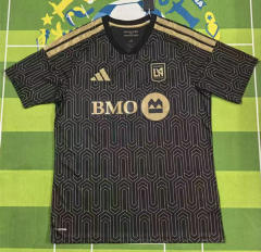 (S-4XL) 26-27 Los Angeles FC Home Black Thailand Soccer Jersey AAA-5303