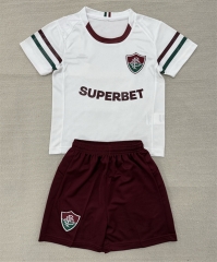 26-27 Fluminense Away White Soccer Uniform-AY
