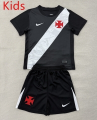 26-27 CR Vasco da Gama Home Black Kids/Youth Soccer Uniform-AY