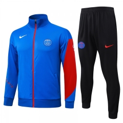 25-26 Paris SG Color Blue Thailand Soccer Jacket Unifrom-815