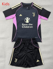 26-27 Concept Version Juventus Black Soccer kids Uniform-AY