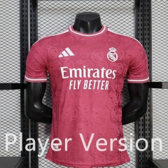Player version 26-27 Special Version Real Madrid Red Thailand Soccer Jersey AAA-888