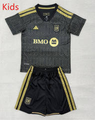 26-27 Los Angeles FC Home Black Kids/Youth Soccer Uniform-AY