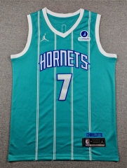 Charlotte Hornets Blue #7 NBA Jersey-1380