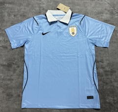 (S-4XL) 2026 Uruguay Home Light Blue Thailand Soccer Jersey AAA-4506