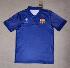 26-27 Champions League Barcelona Blue Thailand Polo Shirt-4728