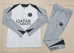 26-27 Paris SG White Thailand Soccer Tracksuit-GDP