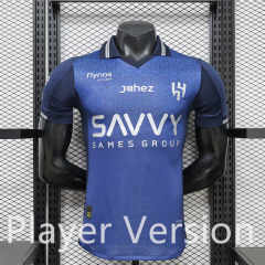 Player Version 26-27 Special Version Al Hilal SFC Blue Thailand Soccer Jersey AAA-888