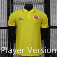 Player Version 26-27 Retro Casual Version Colombia Yellow Thailand Soccer Jersey AAA-888