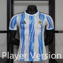 Player version 26-27 Special Version Argentina Blue&White Thailand Soccer Jersey AAA-888