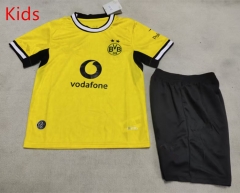 26-27 Borussia Dortmund Home Yellow Kids/Youth Soccer Uniform-507